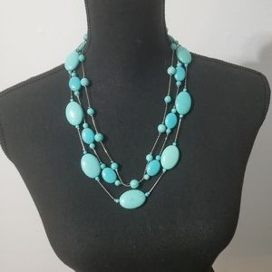 Layered Turquoise Necklace (NWOT)
